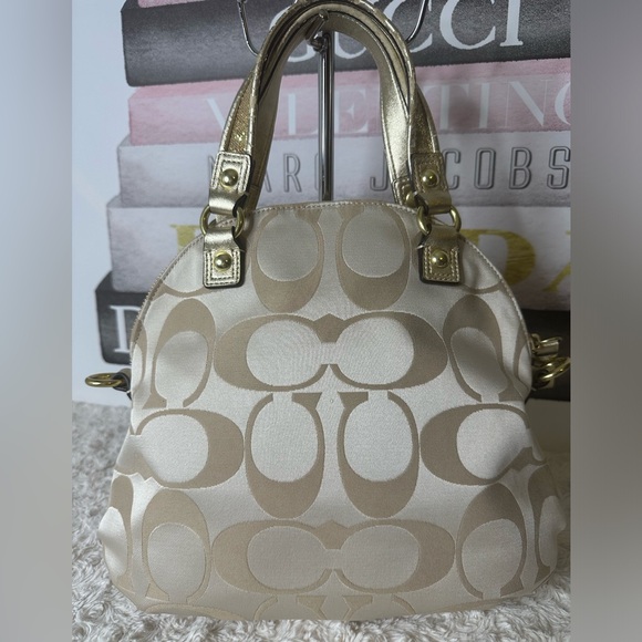 Coach Signature Poppy Daisy Applique Floral - Picture 3 of 8